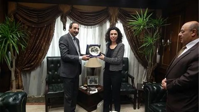 سفيرة سلوفينيا تبحث التعاون مع ميناء الإسكندرية