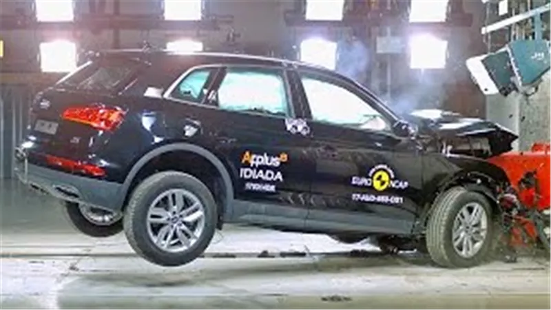  شاهد.. اختبار تصادم سيارة «Audi Q5»