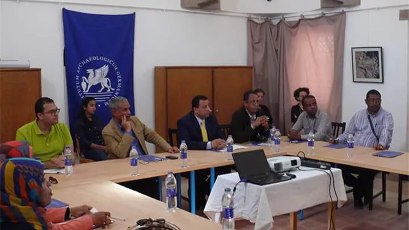 ملتقى علمي ألماني بجزيرة إلفنتين بأسوان