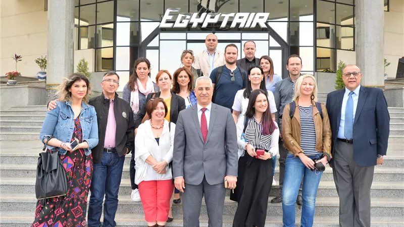 «مصر للطيران» تستضيف وفدًا يونانيًّا لتنشيط السياحة