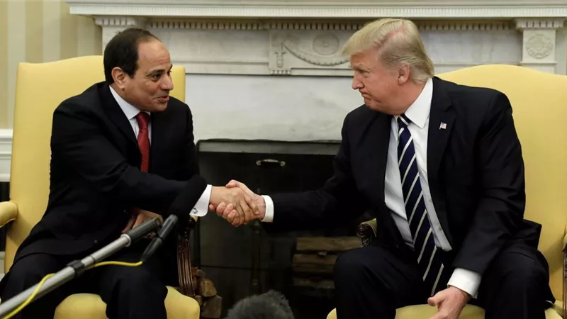 «ترامب»: أدعم مصر بكل قوة.. و«السيسي»: شخصيته فريدة