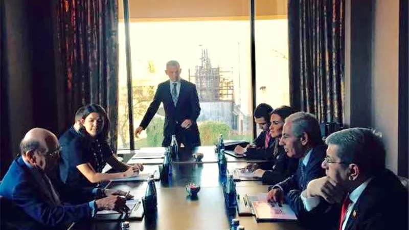 وزراء الاستثمار والصناعة والمالية يلتقون وزير التجارة الأمريكى بواشنطن