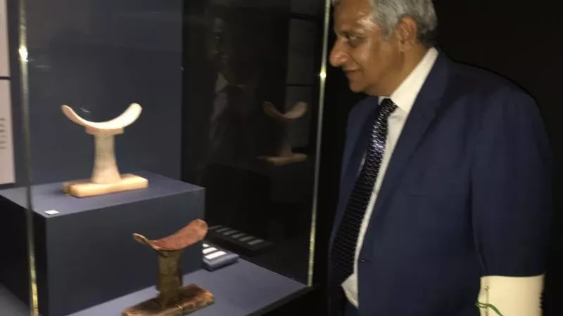 افتتاح معرض عصر «بناة الأهرام» باليابان