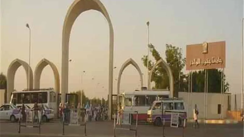 وظائف خالية في جامعة جنوب الوادي بقنا