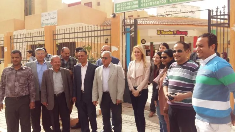 وفد من البنك الدولى يزور مشروع الإسكان الاجتماعى في «بدر»