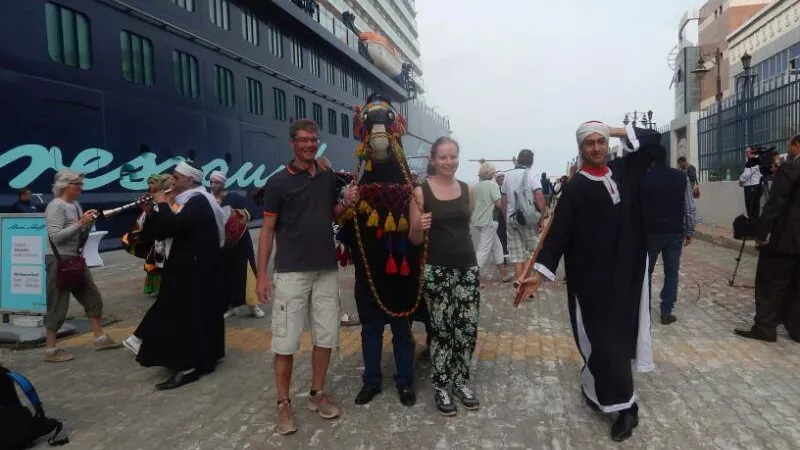 وصول 249 سائحًا لميناء الإسكندرية على متن الباخرة السياحية «سيلفر ويتسبر»