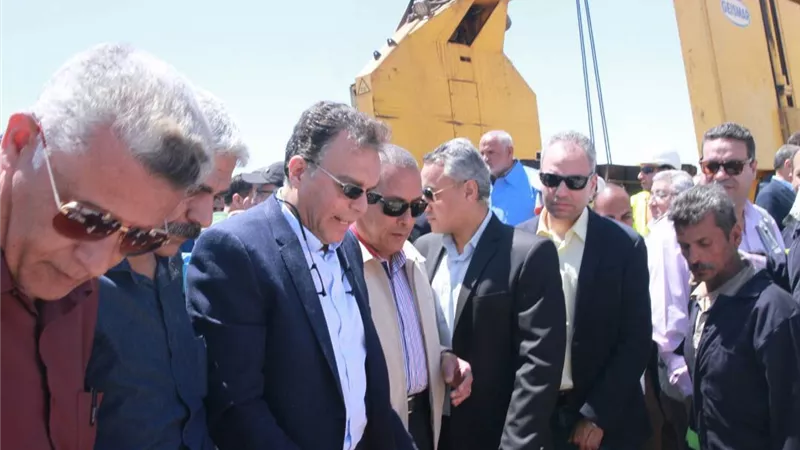 وزير النقل يتابع أعمال تجديدات خط سكك حديد «السويس - عين شمس» 