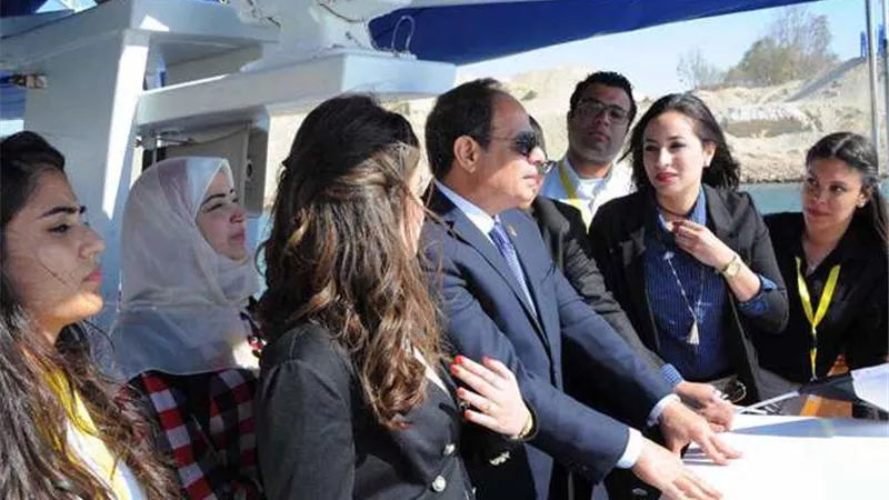 «السيسي» يعلن افتتاح المؤتمر الوطني للشباب