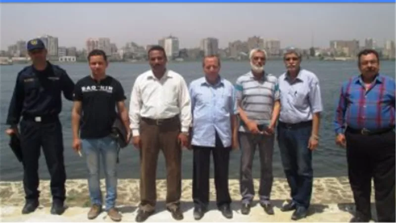 المسطحات المائية والحماية المدنية تعاين مرسى المتحف القومى بسوهاج