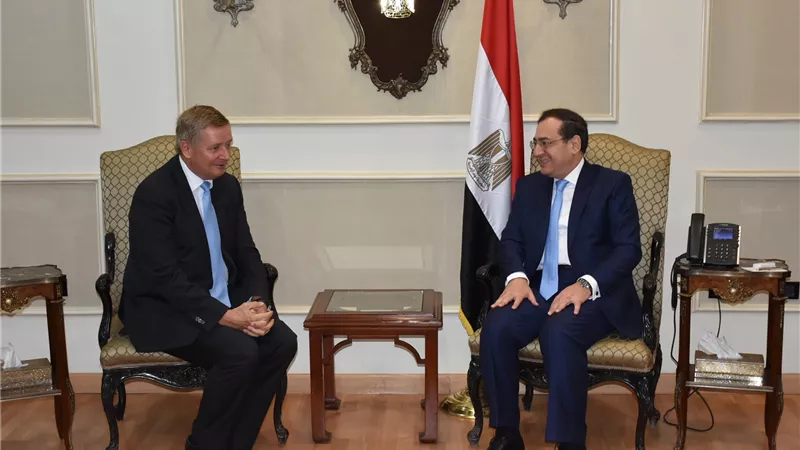 وزير البترول يستقبل رئيس شركة ديا الألمانية 