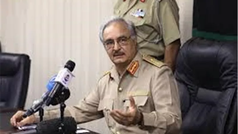 «حفتر» يستقبل وفد «الأهرام الثقافي» ببنغازي