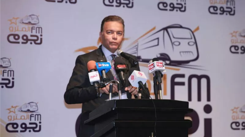 وزير النقل يشهد احتفالية إطلاق أول إذاعة لمترو الأنفاق 