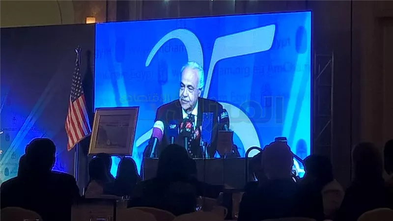 طارق توفيق يتسلم رئاسة غرفة التجارة الأمريكية خلفاً لـ«اكليمندوس»