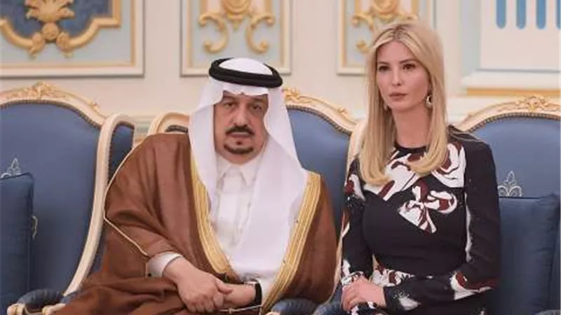 إيفانكا ترامب علي تويتر: «زيارتنا للسعودية مذهلة وتاريخية»