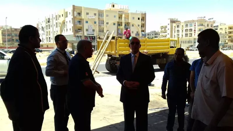 محافظ البحر الأحمر يتفقد رفع كفاءة معرض 