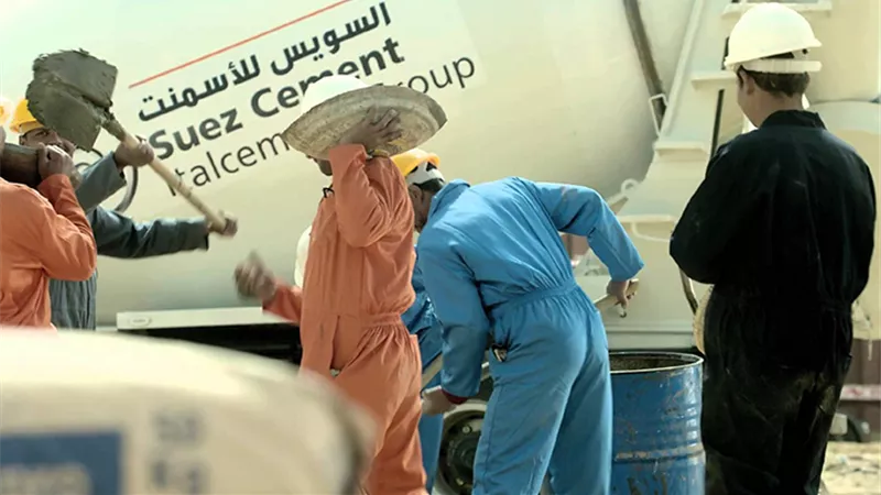 861.34 % ارتفاعاً فى صافى أرباح السويس للأسمنت خلال الربع الأول
