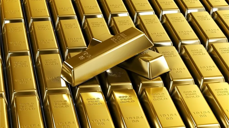 انخفاض أسعار الذهب لأقل مستوي في أسبوع 