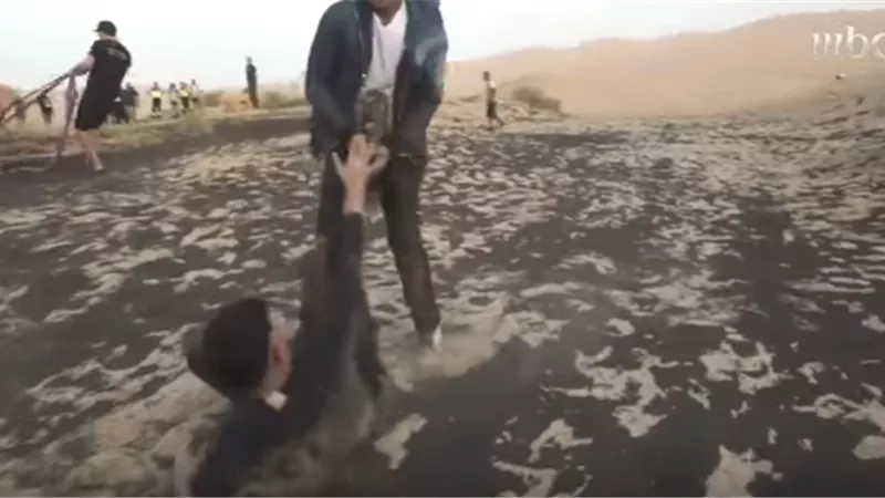شاهد.. صدمة «شاروخان» بعد اكتشافه مقلب «رامز تحت الارض»