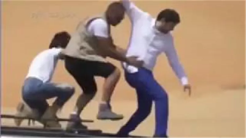 «مصطفى خاطر» يواجه الموت أمام «سحلية رامز»