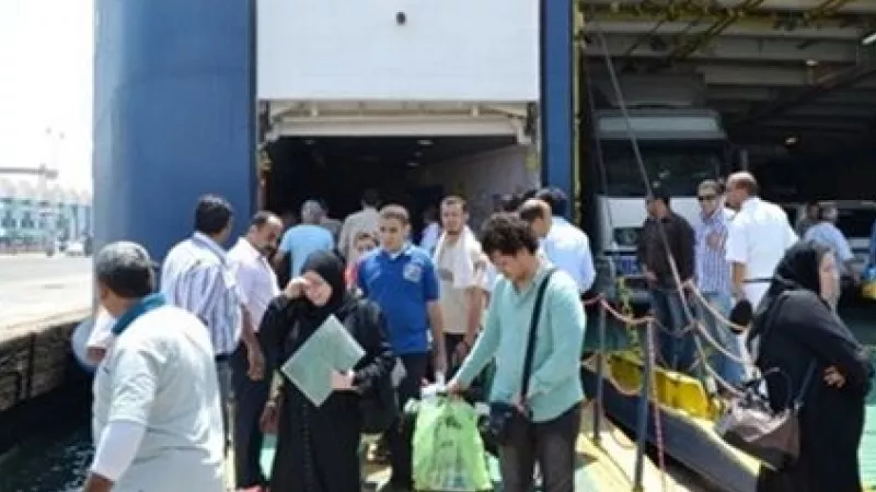 وصول وسفر 2134 راكبا ومعتمرا بموانيء البحر الأحمر