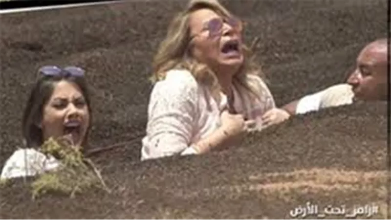 «الجريئة والوحش».. إيناس الدغيدي في «رامز تحت الأرض»