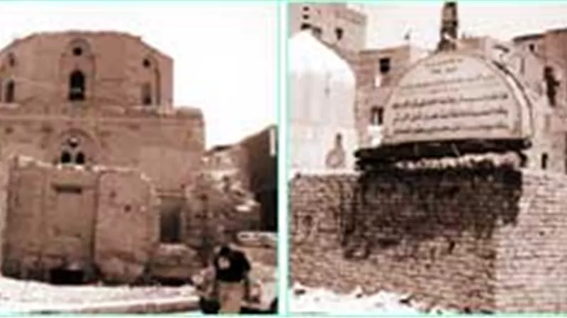 الآثار تبدء تطوير قبتي الأشرف خليل وفاطمة خاتون بالخليفة