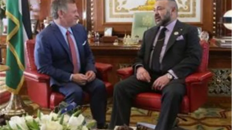 ملك الأردن والعاهل المغربي يبحثان هاتفيا التطورات الإقليمية
