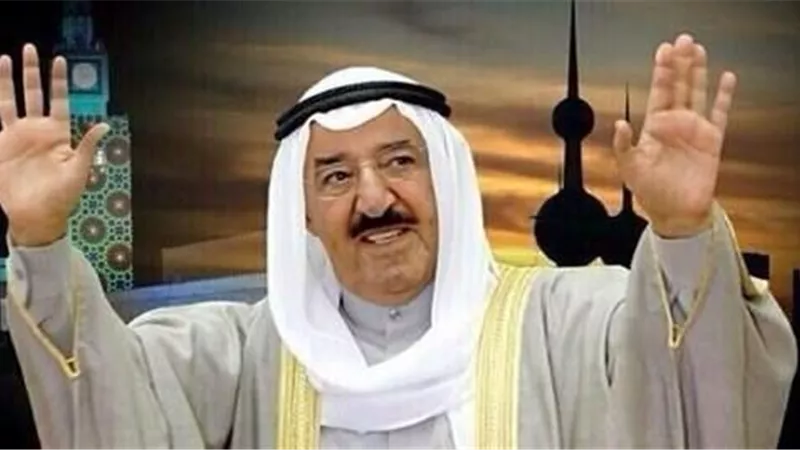 أمير الكويت يستقبل الأمين العام لمنظمة التعاون الإسلامي