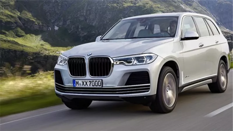 BMW تكشف عن سيارتها الاختبارية X7 في معرض فرانكفورت
