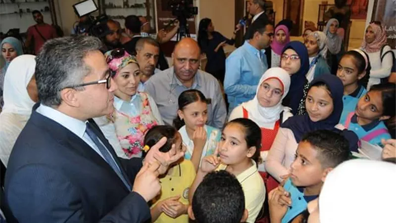 تصريح سنوي مجاني لطلاب المدارس بدخول المتاحف والمواقع الأثرية