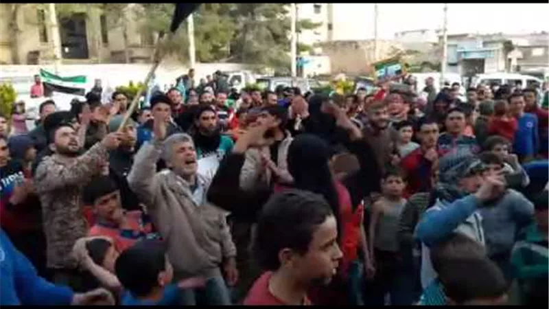 مظاهرات في «معرة النعمان» السورية للمطالبة بخروج «جبهة النصرة»