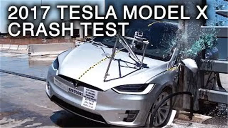 شاهد.. تيسلا X تحصل على العلامة الكاملة لاختبار السلامة لهيئة NHTSA 