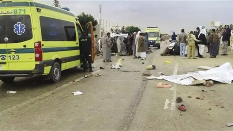 الصحة: إصابة 21 مواطنًا في حادثي سير بمحافظة الشرقية