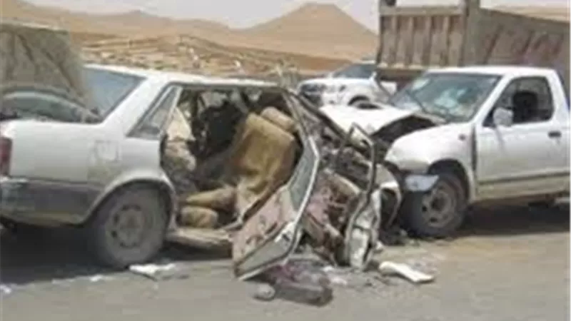 مصرع وإصابة 3 أشخاص فى حادث تصادم بالقليوبية