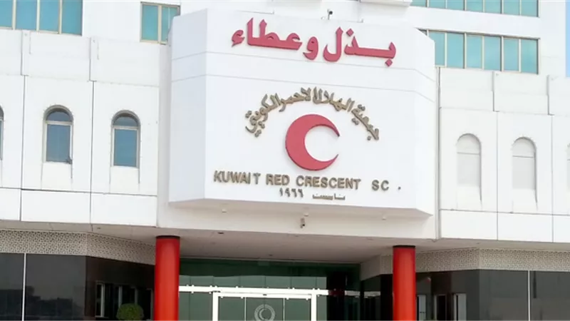الهلال الأحمر الكويتي ينفذ حملة إغاثية شاملة لنازحي الموصل
