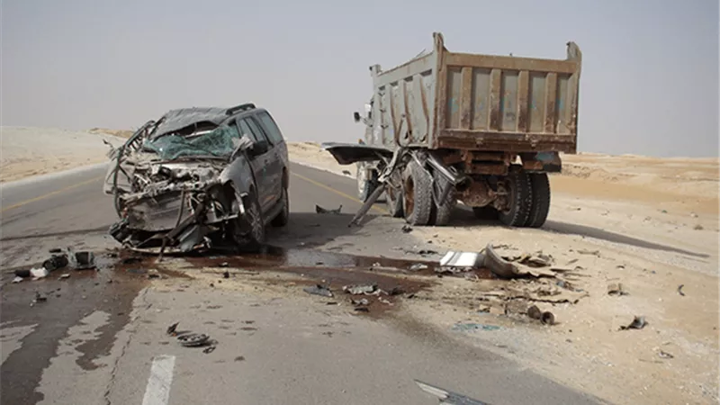 مصرع 4 أشخاص وإصابة 6 في حوادث سير متفرقة بسوهاج