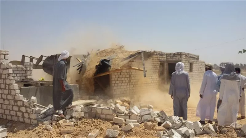 بالصور.. استرداد 254 فدانًا بمدينة برج العرب الجديدة فى يوم واحد