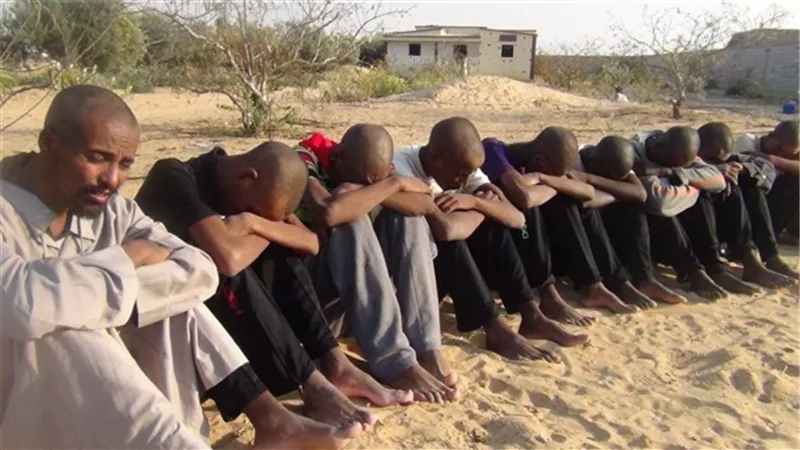 أمن مطروح يحبط محاولة تسلل 44 شخصا إلى ليبيا عبر السلوم