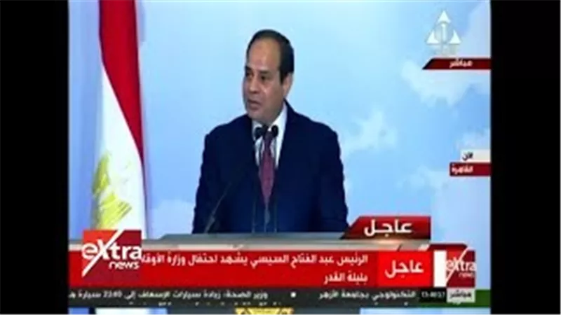 بالفيديو.. السيسي: «خرج من المسلمين أهل قتل وتدمير وخراب لنا ولغيرنا»