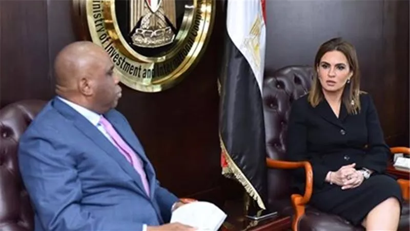 «نصر» تبحث مع بنك التصدير والاستيراد الأفريقى مشروعات البنية الأساسية