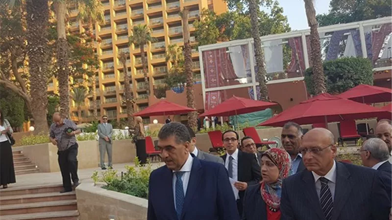 «الشرقاوي» يفتتح المرحلة الأولى من تطوير فندق «ماريوت» القاهرة