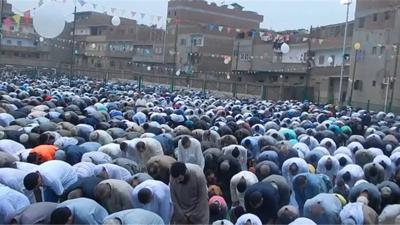 الجيزة:411 ساحة لأداء صلاة العيد.. ولجان للمرور على الأسواق 