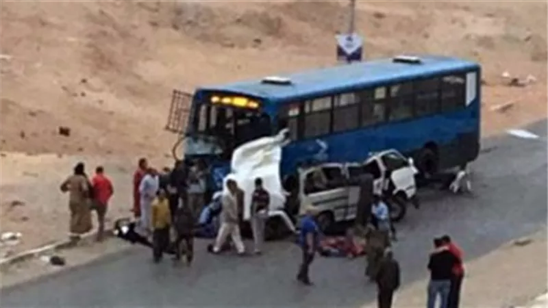 «صحة مطروح»: خروج 38 مصابا من المستشفى في حادث الأتوبيس