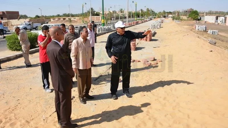 بالصور.. محافظ الوادى الجديد يتفقد الاستراحات السياحية بـ