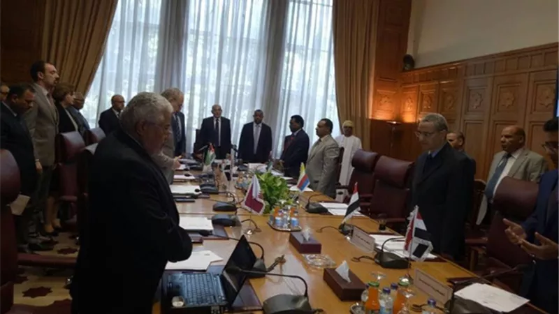 ممثلو الزراعة العرب يقفون دقيقة حدادا على أرواح شهداء رفح