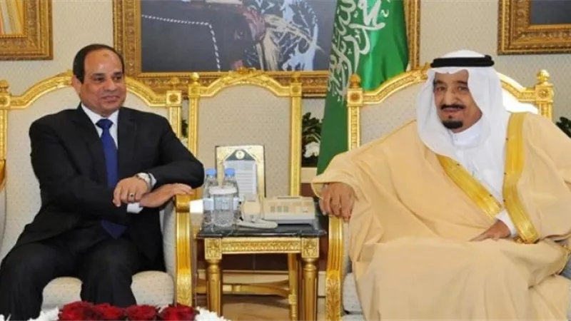 خادم الحرمين الشريفين يؤكد وقوف السعودية مع مصر فى مواجهة الإرهاب