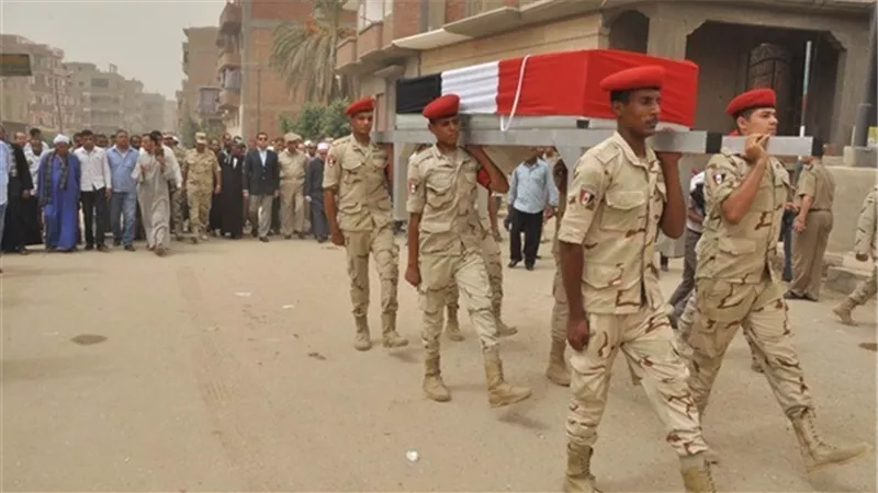 تشييع جنازة شهيد رفح «محمد صلاح» فى مسقط رأسه بمدينة أسيوط