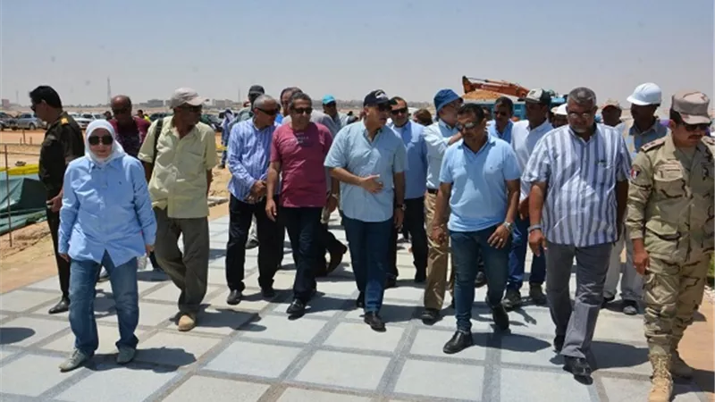 وزير الإسكان يعتمد نموذج تنسيق الموقع بكورنيش العلمين الجديدة