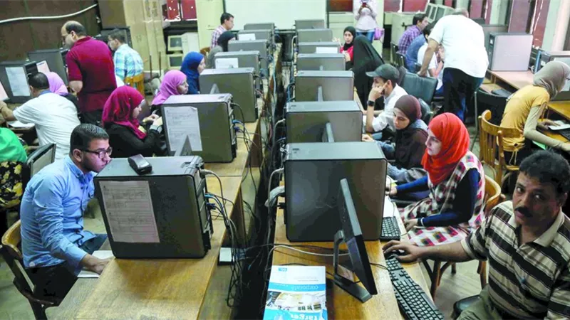 استمرار أعمال تنسيق المرحلة الأولى لطلاب الثانوية العامة
