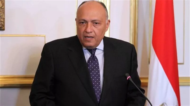 وزير الخارجية يصل بغداد لحضور جلسة الحوار الاستراتيجى المصرى العراقى